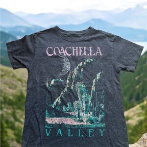 Mighty Fine Black Short Sleeve Tee with Graphic Design